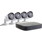 YALE SV-4C-4ABFX-2 Smart Home CCTV Kit x4 Outdoor Nachtsichtkameras 1080p 1TB Festplatte App-gesteuert, 3600 W, 220 V, Multicolour, 4 Count (Pack of 1)