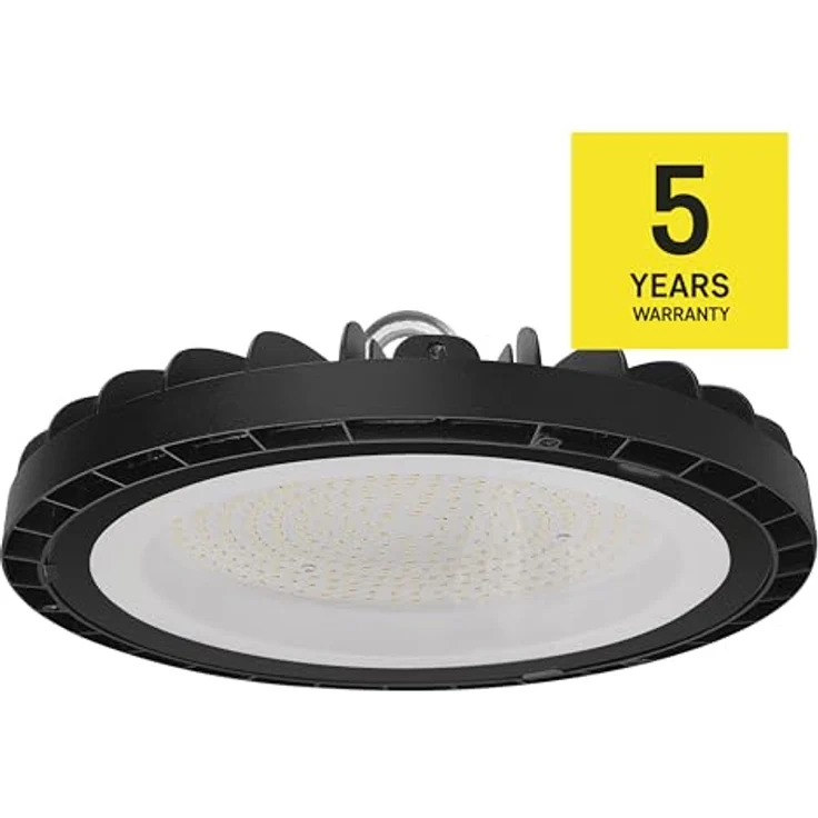 EMOS LED Hallenstrahler CORUS 225 W, Hochleistungs-Industrielampe mit 27.000 lm, Neutralweiß 4000K, IP65 wasserdicht, 110° Abstrahlwinkel – Bild 4