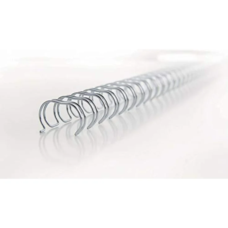 GBC WireBind Drahtbinderücken, 100 Stück, 5mm, für dauerhaft gebundene Dokumente, weiß – Bild 3