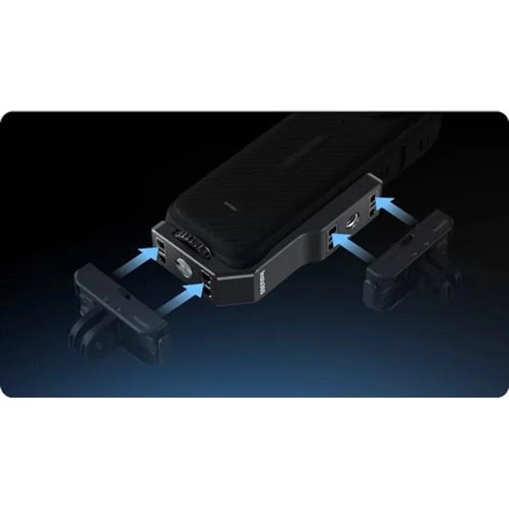 Insta360 X4 Vertikale & Horizontale Kamerahalterung - Schnellspann-Befestigungspunkte, Hoch- und Querformat, unterstützt Verschiedene Montage für Zubehör – Bild 5