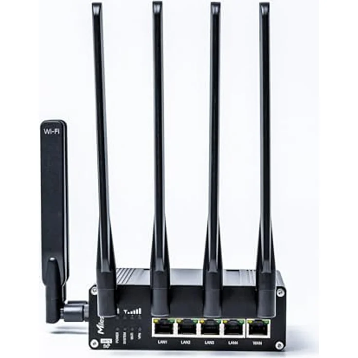 Milesight IoT Industrial Cellular Router Wi-Fi GPS Supported UR75-504AE-W2 - Preisvergleich – Bild 2