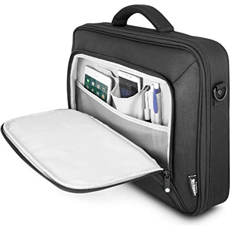 Urban Factory Mixee, Notebooktasche für Laptops bis 17,3 Zoll, Schwarz, wasserabweisend mitTablet-Fach und Organizer – Bild 5