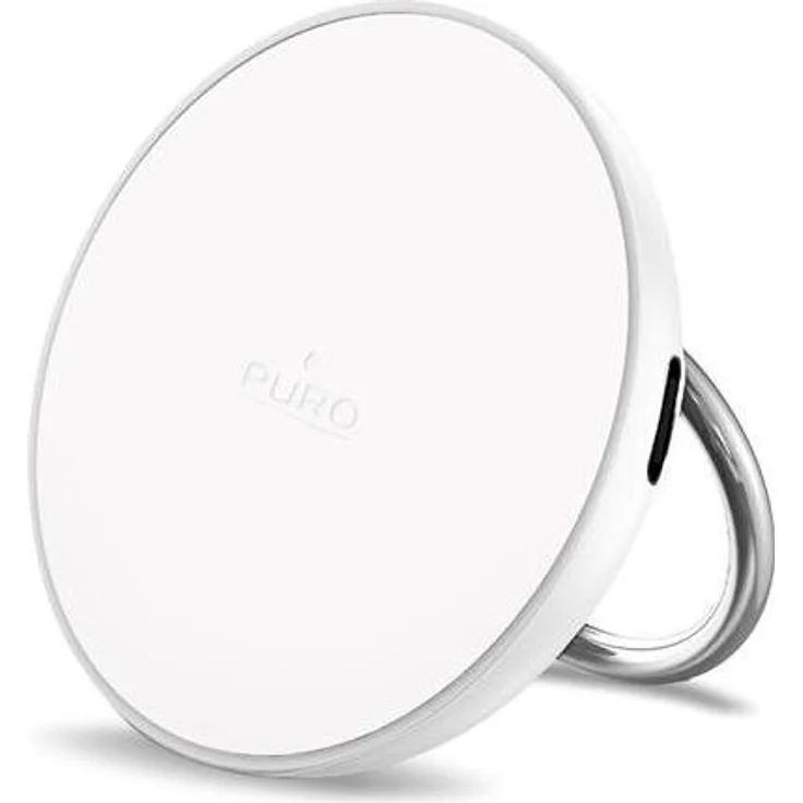 Puro Pucusbcmag2whi, Wireless Charger mit MagSafe-Kompatibilität und Standfunktion, Weiss