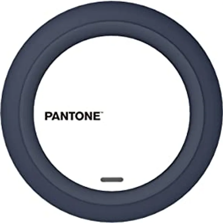 Pantone PTWC001N Universal-Ladegerät, kabellos, 10 W, Marineblau mit Turbo-Ladung