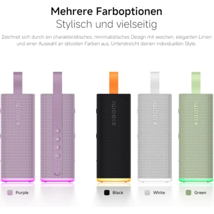 Xiaomi Sound Play, tragbarer Bluetooth-Lautsprecher mit 18 Watt, Schwarz – Bild 4