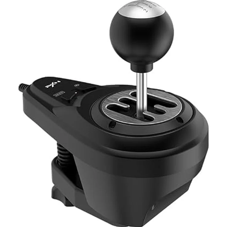 PXN A7 Shifter für Racing Wheel, Joystick mit breiter Kompatibilität für PC, PS3, PS4, Xbox One und Switch, Plug&Play-Technologie und robuster Stahl-Schalthebel – Bild 5