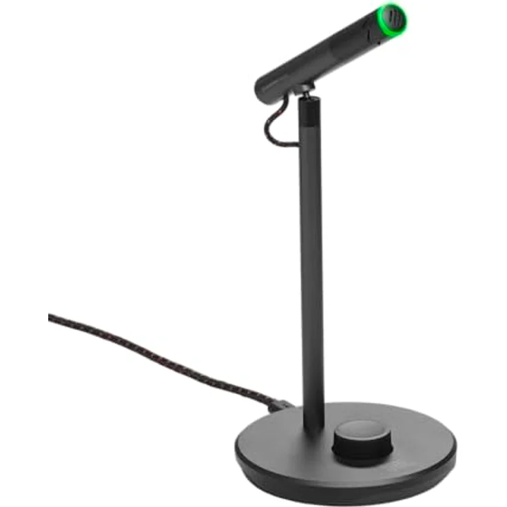 JBL Quantum Stream Talk – USB-Mikrofon mit einfachem Kondensator und super-kardioidem Aufnahmemuster für Streaming, Aufnahmen und Gaming – Schwarz – Bild 1