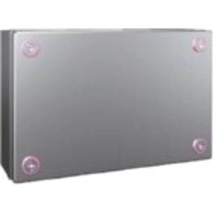 Rittal Klemmenkasten KX 300x200x120 mm, Edelstahl 1.4301, IP66, ohne Montageplatte, gebürstet