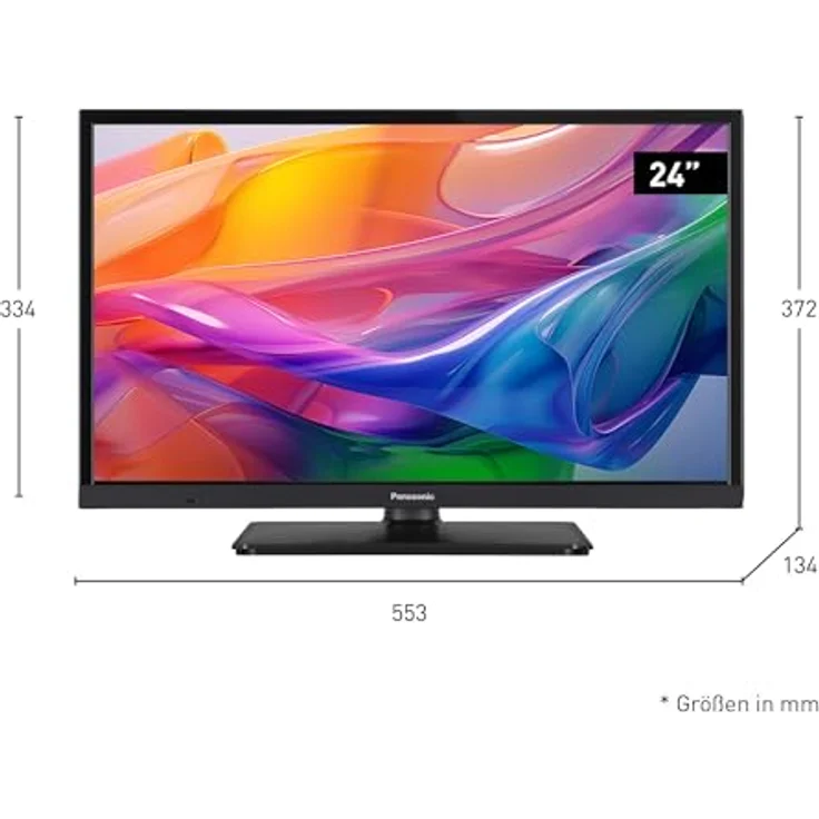 Panasonic TV-24S50AEZ, S50A Serie 24 Zoll HD LED Smart TV, 2024, Fire TV, HD Color Engine, HDR, Alexa-Sprachsteuerung, Gaming-Modus, Media Player, Schwarz - für EIN außergewöhnliches visuelles Erlebnis – Bild 2