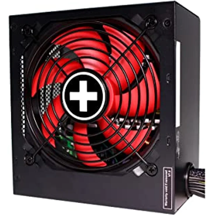 Xilence XP550R10 550W PC Netzteil, 80+ Bronze, Gaming, ATX, rot/schwarz – Bild 5