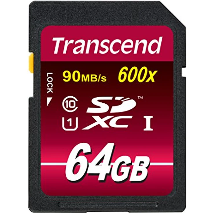 Transcend Ultimate-Speed SDXC Class 10 UHS-1 64GB Speicherkarte (bis 90MB-s Lesen) – Bild 3