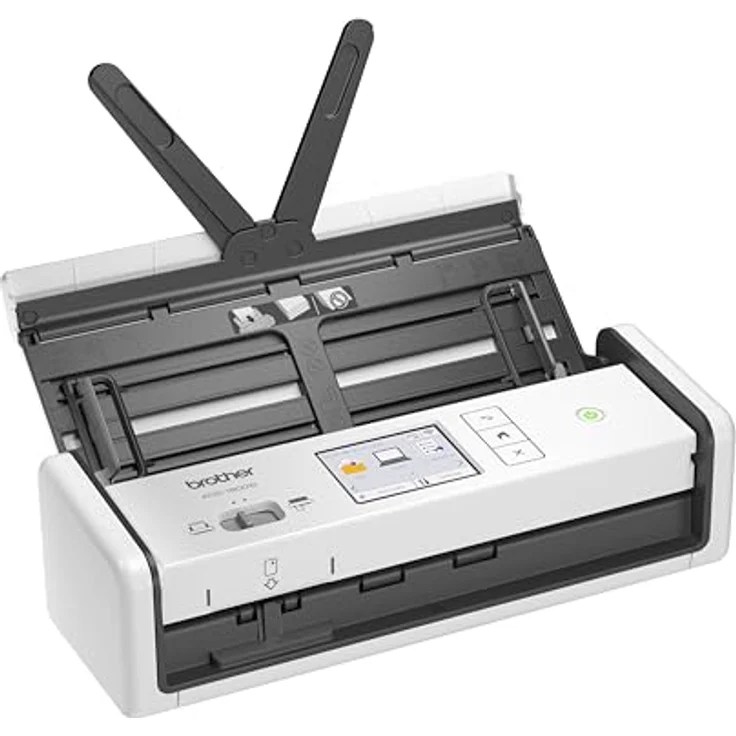Brother ADS-1800W - Kompakter Dokumentenscanner mit WLAN, 7,1-cm-Touchscreen-Farbdisplay – Bild 3