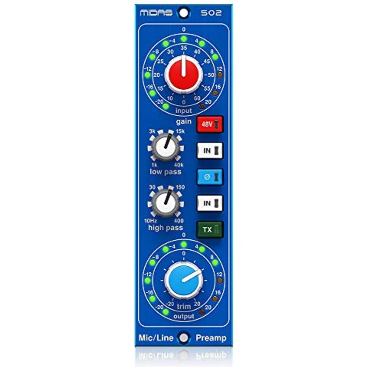 Midas 502 V2 Microphone Preamp, Ton und Aufnahmegeräte – Bild 1