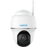 Reolink Argus Series B420 (2304 x 1296 Pixels), Netzwerkkamera, Weiss - 3MP, Akku, Solarpanel, wetterfest, Infrarot-LEDs