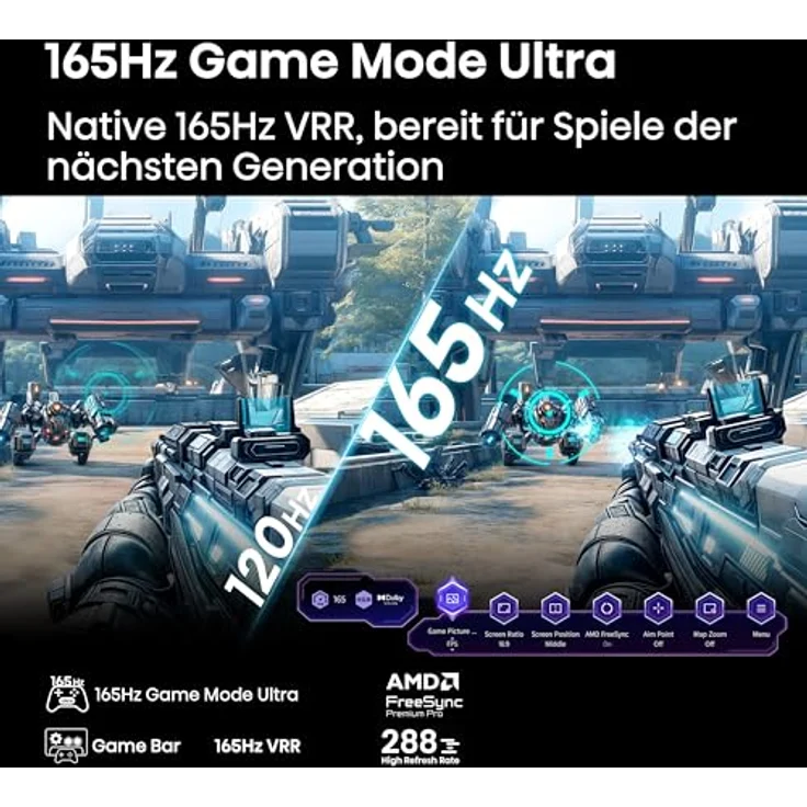 Hisense 65U8Q 65" Mini-LED ULED TV, 4K UHD, Dolby Atmos, 165Hz Game Mode PRO, Alexa, HDR, VIDAA U9 – Bild 9