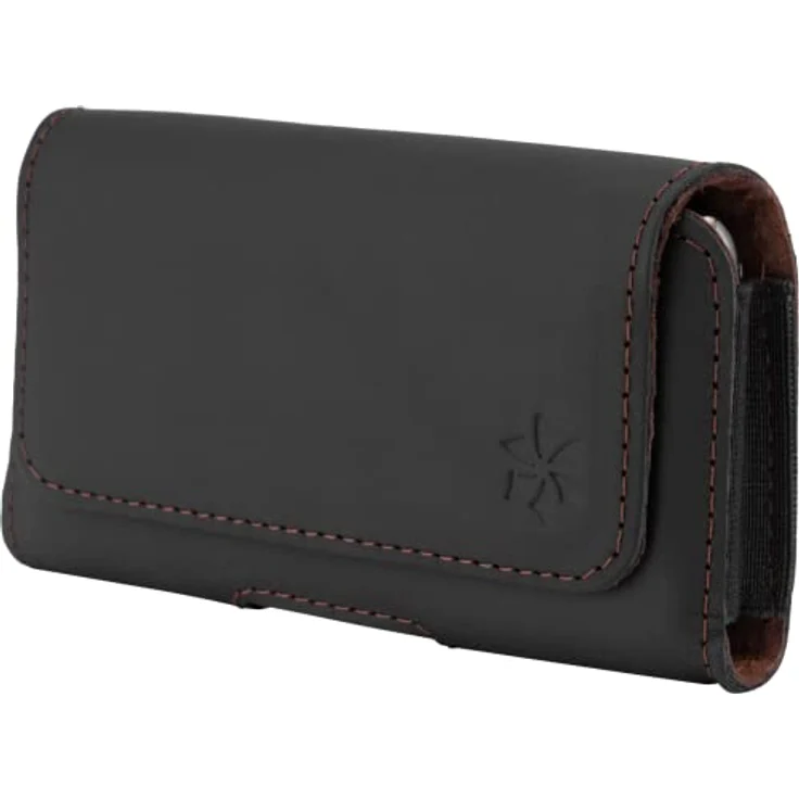 honju Horizon Echtleder Gürtel-Tasche für Google Pixel 7a / Pixel 7 / Pixel 7 Pro, OnePlus 11 5G UVM [Handytasche mit Gürtelschlaufe für Smartphones bis 170 x 85 x 12mm, Magnetverschluss] schwarz – Bild 4