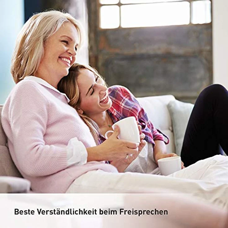 Panasonic KX-TG6823GS DECT-Schnurlostelefon mit Anrufbeantworter, GAP Telefon, Festnetz, perlsilber – Bild 3