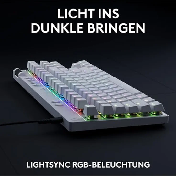 Logitech PRO X PC-Tastatur (Multi-Action-Combos) mit magnetisch-analogischen Linearswitches – Bild 6