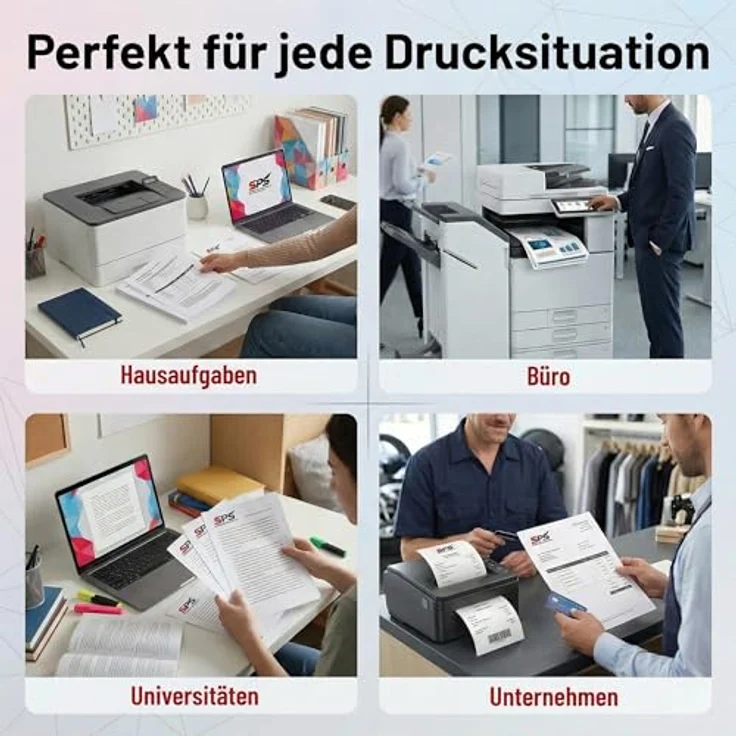 SPARSANDO SPS Drucker Toner Kompatibel für Oki MC 573 - C532 / 46490607 | Cyan | 6.000 Seiten, hohe Seitenkapazität, einfache Installation – Bild 4