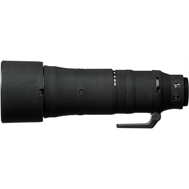 easyCover Lens Oak Objektivschutz für Nikkor Z 180-600mm f/5.6-6.3 VR, Schwarz - langlebiger Neopren- und Nylon-Schutz, ideal gegen Stöße und Kratzer