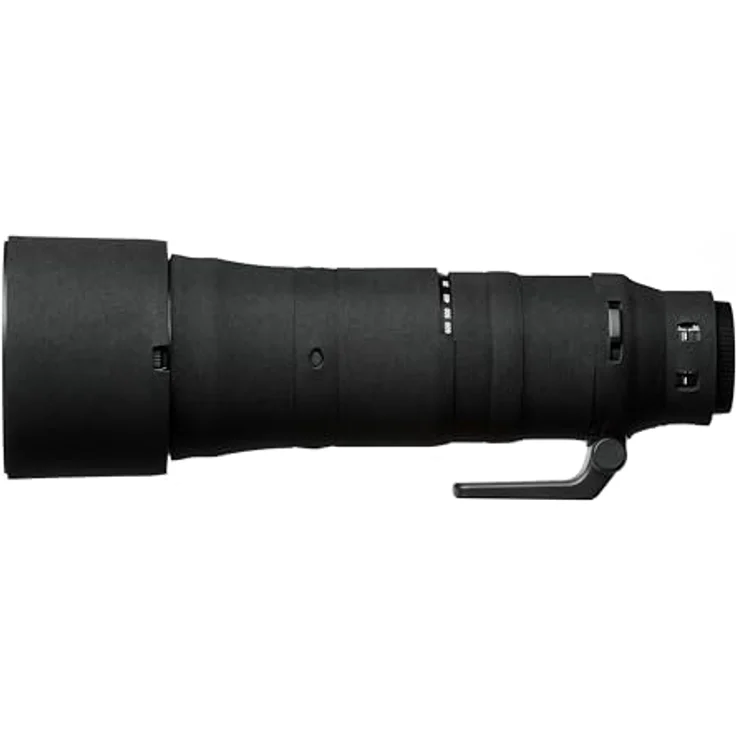 easyCover Lens Oak Objektivschutz für Nikkor Z 180-600mm f/5.6-6.3 VR, Schwarz - langlebiger Neopren- und Nylon-Schutz, ideal gegen Stöße und Kratzer – Bild 1
