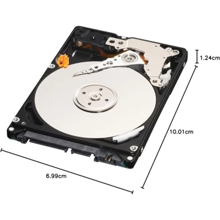 Western Digital Scorpio Blue 120GB (SATA 3 Gb-s) 2.5 Zoll Serial ATA II Festplatte - Interne Festplatten (2.5 Zoll, 120 GB, 5400 RPM) – Bild 3