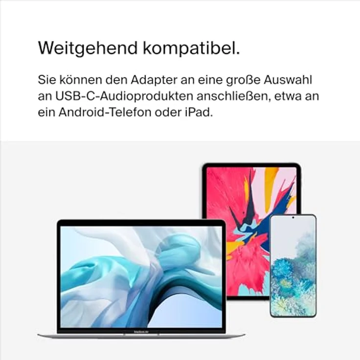 Belkin RockStar 3,5mm Audio- und USB-C Ladeadapter, 60W Schnellladung, kompakt, weiß – Bild 5