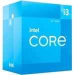 Intel Core i3-12100F 3,3 GHz Prozessor mit Intel Hyper-Threading-Technik