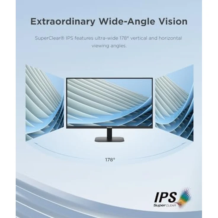 ViewSonic VA2708-4K-HD 27 Zoll 4K UHD Monitor mit HDR 10, Dual HDMI und DisplayPort, SuperClear IPS – Bild 3