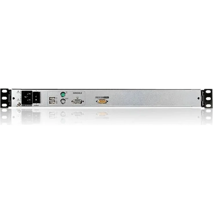 ATEN CL5800N CH KVM-Konsole, 19-Zoll LCD mit 1920 x 1200 Pixel, USB/PS2, Rackmontage, Doppelschienen-Design