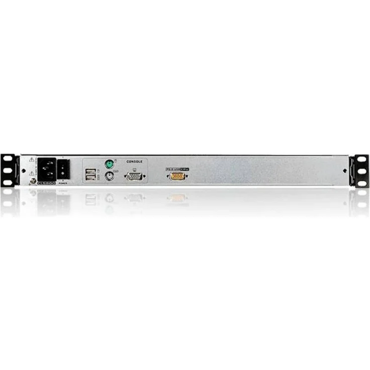 ATEN CL5800N CH KVM-Konsole, 19-Zoll LCD mit 1920 x 1200 Pixel, USB/PS2, Rackmontage, Doppelschienen-Design