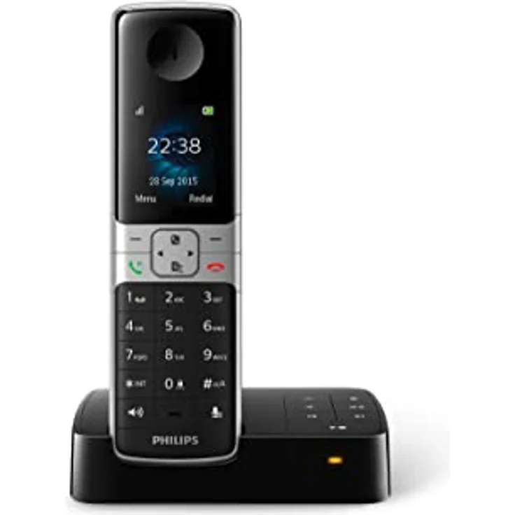 Philips D6351B-38 DECT Telefon Schnurlostelefon mit Anrufbeantworter – Bild 2