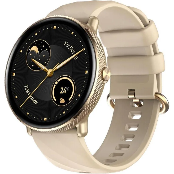 Zeblaze GTR 3 Pro, Smartwatch mit AMOLED-Display, Edelstahlgehäuse, Gesundheitsmonitor und über 100 Sportmodi