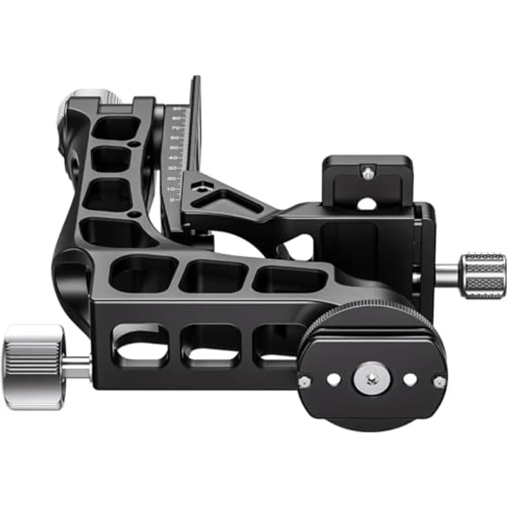 LEOFOTO Schnellwechselplatte P-BV10, Basisplatte aus 6061-T6 Aluminium für Videoneiger BV-10 und Gimbal PG-1, korrosionsbeständig, 60 x 40 mm – Bild 5