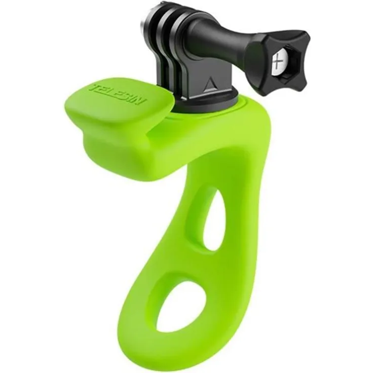 TELESIN Multi-Functional Ring Type Mount für Actioncams, grün, vielseitige Befestigungslösung
