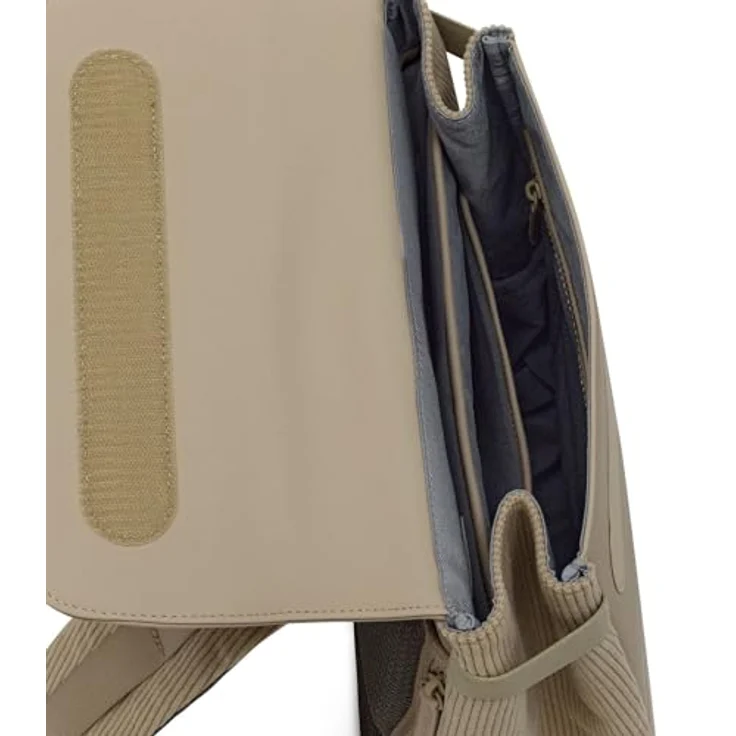 Kapten & Son Fyn Cord Backpack, Freizeitrucksack mit Laptopfach, 13L, wasserabweisendes Material, Dusty Khaki – Bild 4