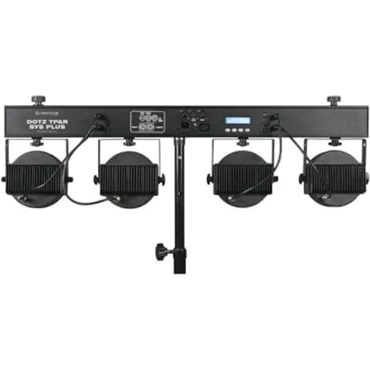 Eliminator Dotz Tpar Sys Plus, PAR-Wash-System mit 4 x 30-Watt COB TRI LED, RGB, DMX-512-Steuerung, 15 Programme, elektronische Dimmung bis 100% – Bild 4