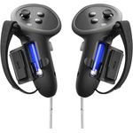 KIWI design G4 Pro Controller Griffe Kompatibel mit Meta Quest 3/3S, Akkreditiert von Meta, Silikonhülle, Anti-Rutsch-Textur, Verstellbarer Riemen