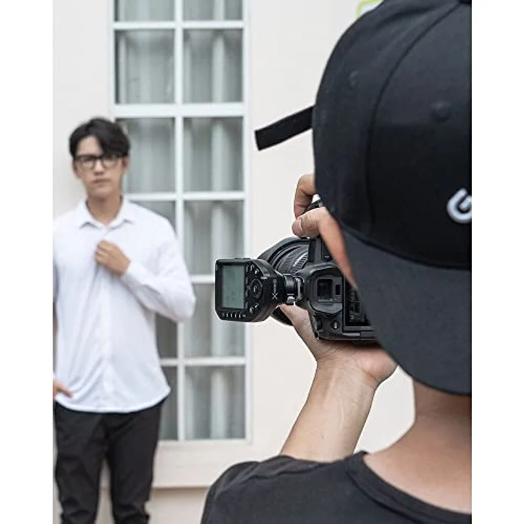 Godox X Pro II-F, Drahtloser Blitzauslöser mit TTL für Fujifilm, bis 100 m Reichweite, Bluetooth-Konnektivität, Schwarz – Bild 7