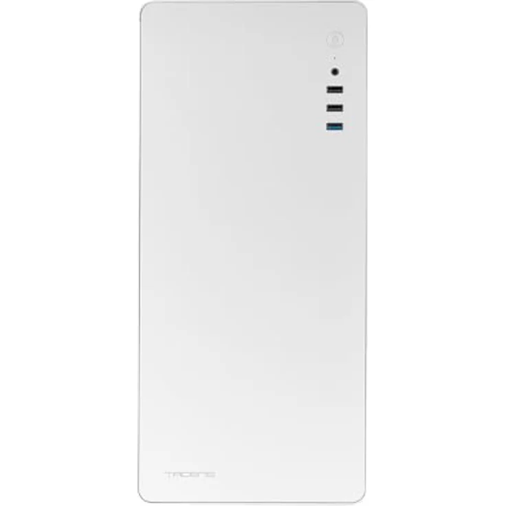 Mars Gaming Tacens ENSIS, PC ATX Gehäuse, Ganzmetall Design, Ultra-Robuste Struktur, Weiß – Bild 3