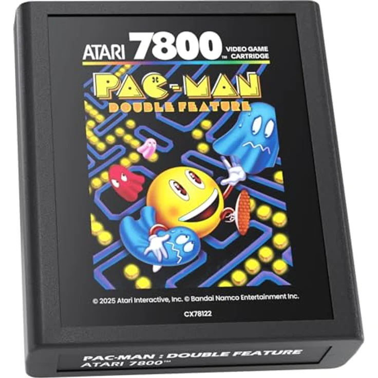 PLAION Atari 2600+ Pac-Man Edition, Retro-Konsole mit 2 Controller-Anschlüssen, inkl. 1 CX40+ Wireless Joystick und PAC-MAN Double Feature Cartridge – Bild 4