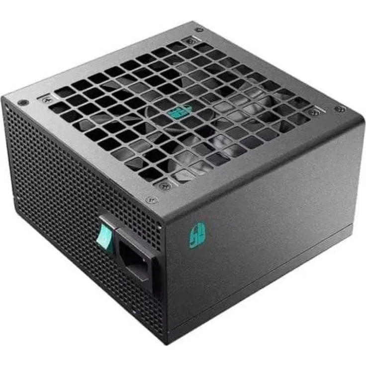 Deepcool PF500X, 500W ATX Netzteil mit 80 PLUS Bronze-Zertifikat und 120 mm Lüfter, Schwarz