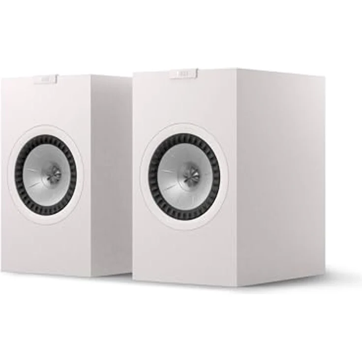KEF Q3 Meta HiFi-Regallautsprecher, Satin White | Uni-Q-Technologie mit MAT | Vielseitiges Heimkino – Bild 1