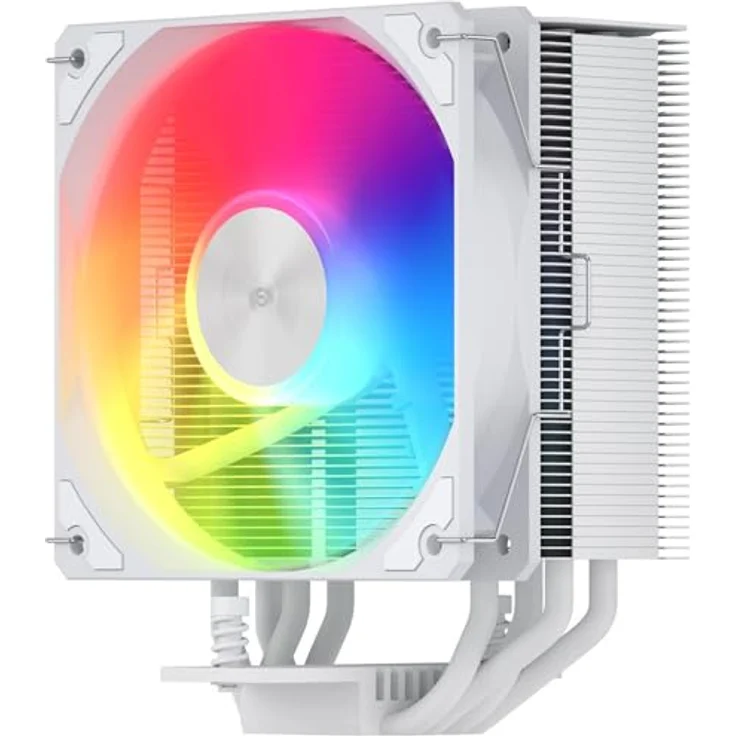 Fortron FSP Air CPU Cooler NP5-WA, LGA/1851/1700/1200 für AMD AM4/AM5, CPU Kühler, weiss – Bild 3