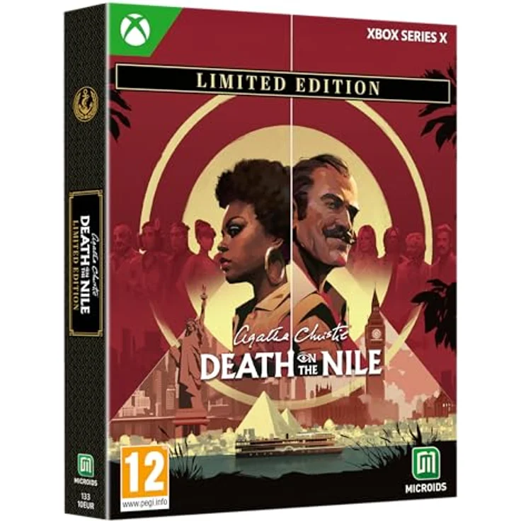 MICROÏDS Agatha Christie – Tod auf dem Nil, Xbox Series X Spiel mit einzigartigen Protagonisten und dynamischer Mindmap – Bild 1