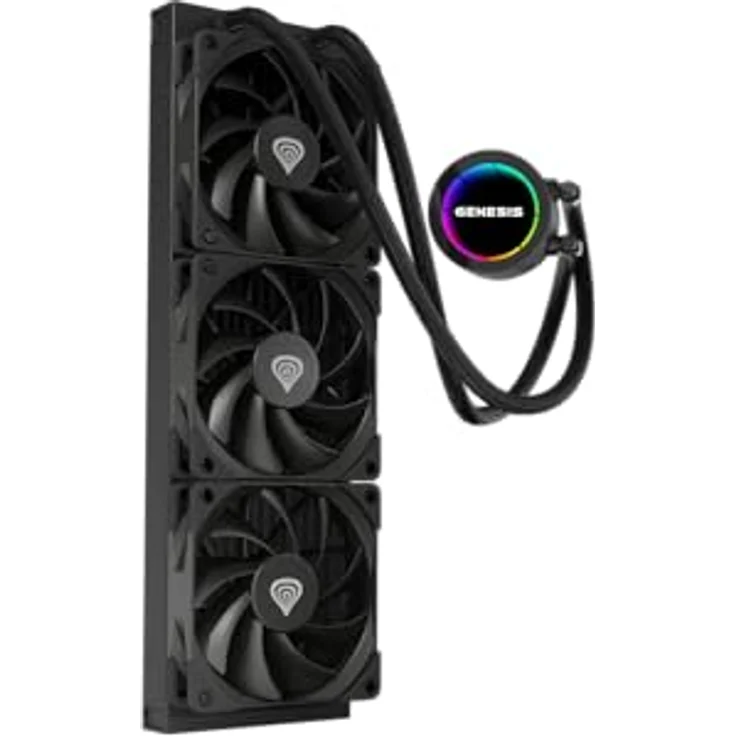 Genesis NLG-2320, CPU Wasserkühler mit effizienter Kühlleistung, Schwarz – Bild 5