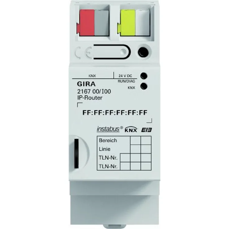 Gira 216700 IP Router KNX EIB REG, Intelligente Gebäudetechnik, Deutschland