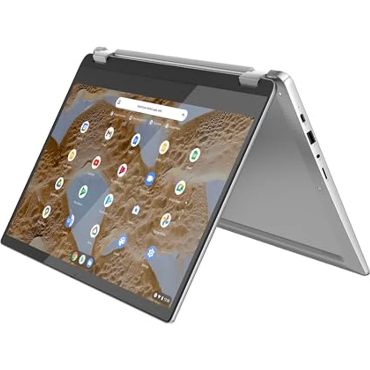 Lenovo Chromebook IdeaPad Flex 3 Convertible Laptop | 15.6" Full HD Display | Intel Celeron N4500 | 8GB RAM | 128GB eMMC | Intel UHD Grafik | Chrome OS | grau | 3 Monate Premium Care – Bild 3