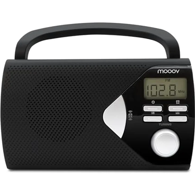 Metronic 477205 Tragbares Radio Schwarz – Bild 3
