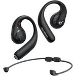 Anker SoundCore AeroFit Pro Black (Kabellos) On-Ear Kopfhörer, Schwarz